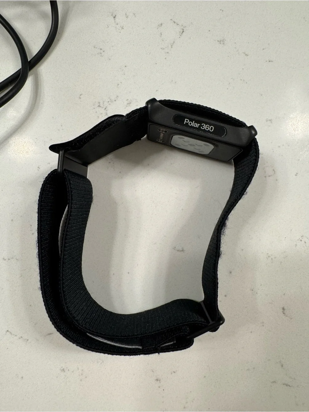 Visible Black Chronic Illness Monitor Arm Strap